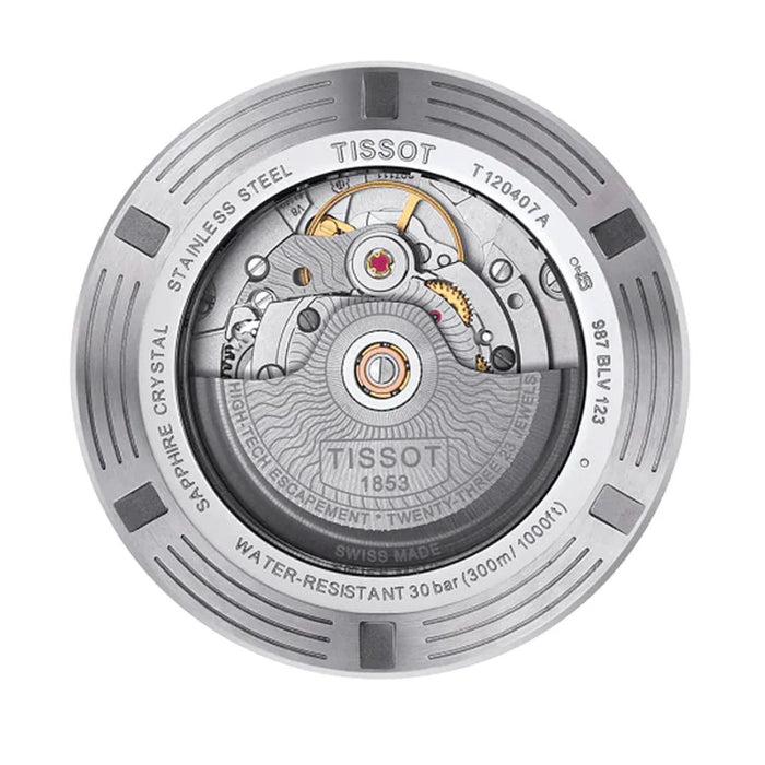 Tissot Seastar 1000 Powermatic 80 Black Dial Fabric Strap Watch t120.407.17.051.00 - Swiss Factory