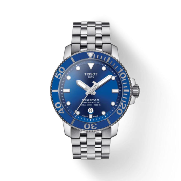 Tissot Seastar 1000 Powermatic 80 Blue Dial (43MM) Men’s Watch t120.407.11.041.00- Swiss Factory