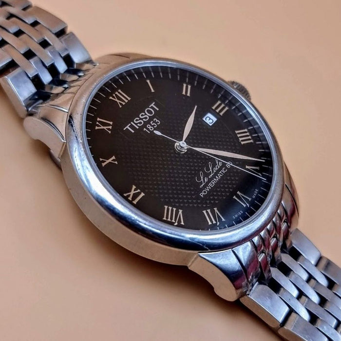 Tissot Le Locle Powermatic 80 Black Dial – Stainless Steel Bracelet t006.407.11.053.00 - swiss factory