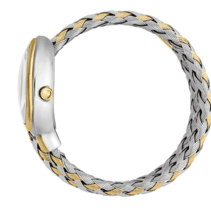 Just Cavalli Women’s Wrap Bracelet Watch – Two-Tone Gold & Silver JC1L264M0055 - Authentic