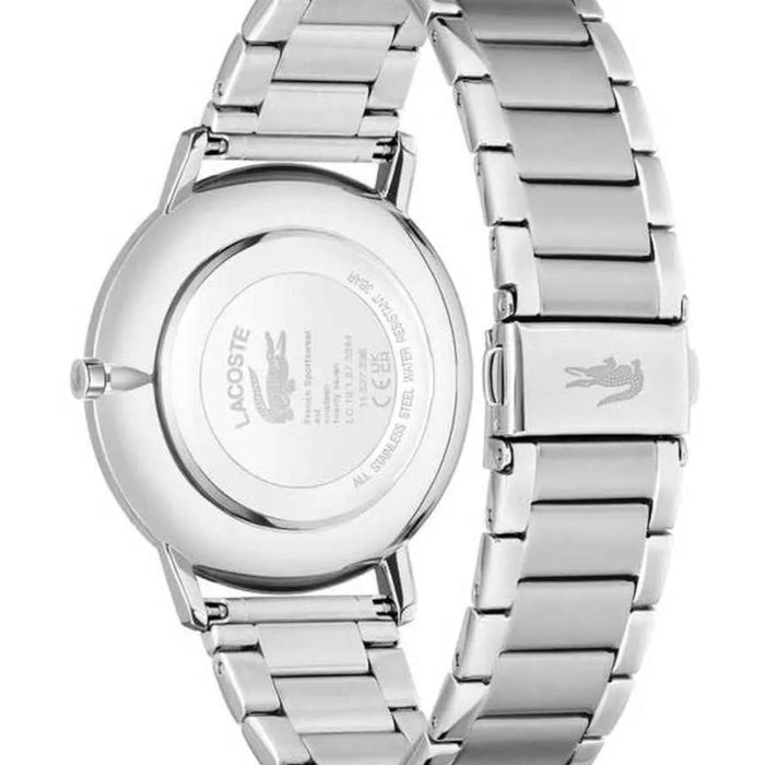 Lacoste Vienna Men’s Blue Dial Stainless Steel Watch - 2011305 - Authentic