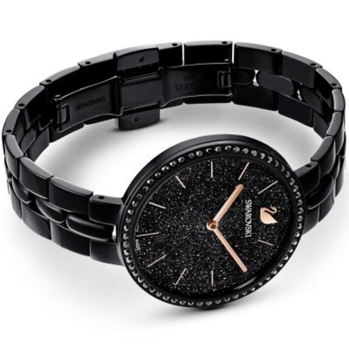 Swarovski Cosmopolitan Black Crystal Watch - 5547646 - Authentic