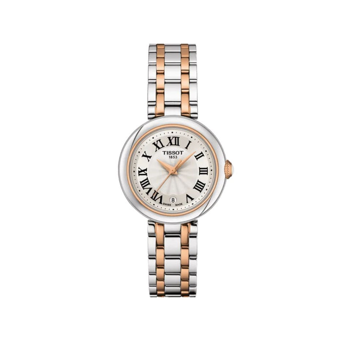 Tissot Carson Premium Lady Two-Tone – Silver Dial t126.010.22.013.01 - Authentic