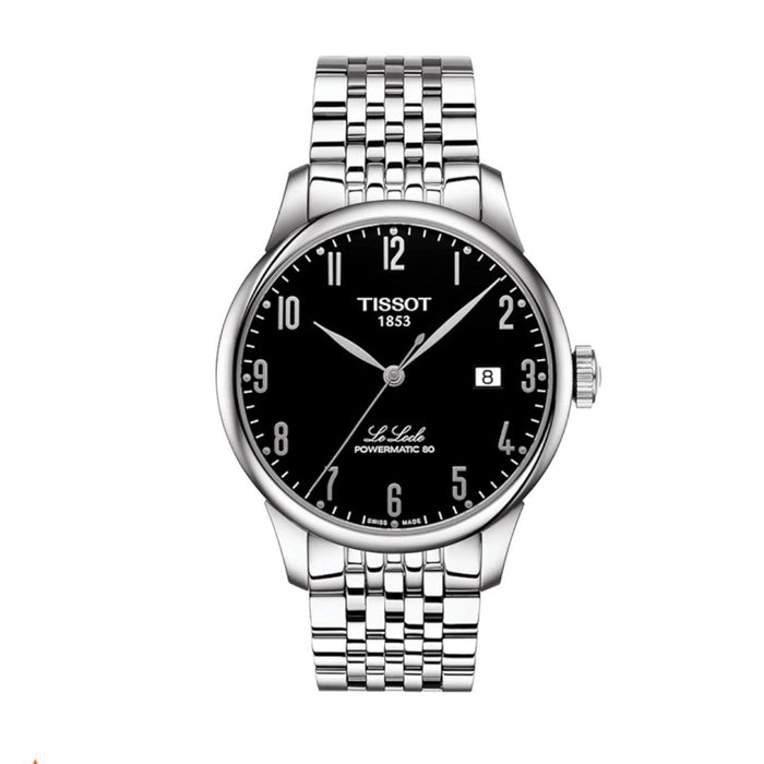 Tissot Le Locle Powermatic 80 – Black Dial Stainless Steel t006.407.11.052.00 - Swiss Factory