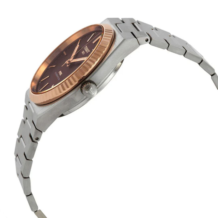 Tissot PRX Powermatic 80 – Brown Dial with Rose Gold Bezel | Men's Automatic Watch T931.407.41.291.00 - Swiss Factory