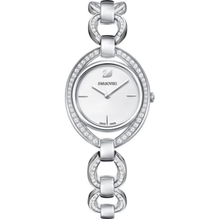 Swarovski Stella Crystals Silver Bracelet Watch - 5376815 - Authentic