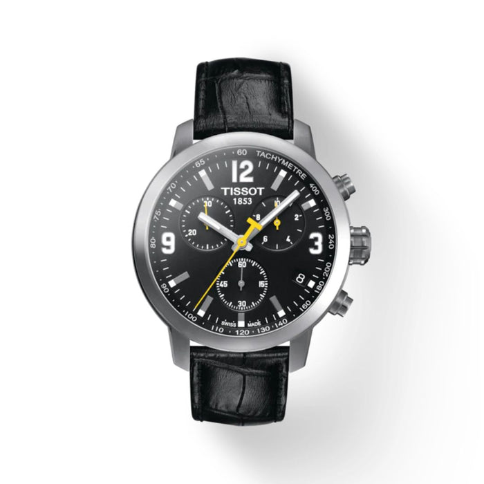 Tissot V8 Chronograph Black Dial Men’s Watch T055.417.16.057.00 - Swiss Factory