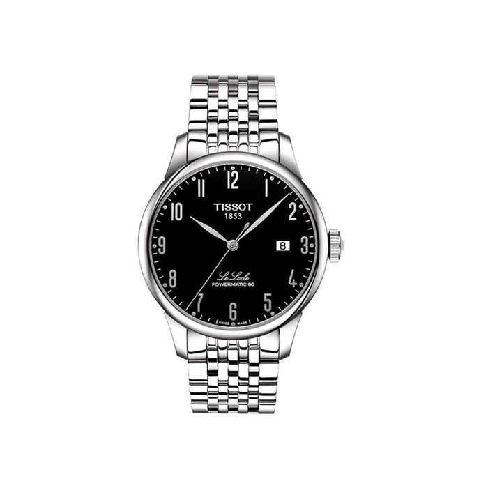Tissot Le Locle Powermatic 80 (39MM) – Black Dial t006.407.11.052.00 - Swiss Factory