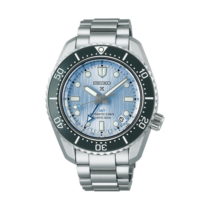Seiko Prospex Limited Edition Automatic GMT Diver 200m – Ice Blue Glacial Dial SPB385J1 - Authentic