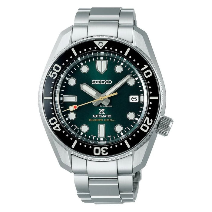 Seiko Prospex Diver 200m Limited Divers Green Dial Silver Steel Strap SPB207J1 - Authentic