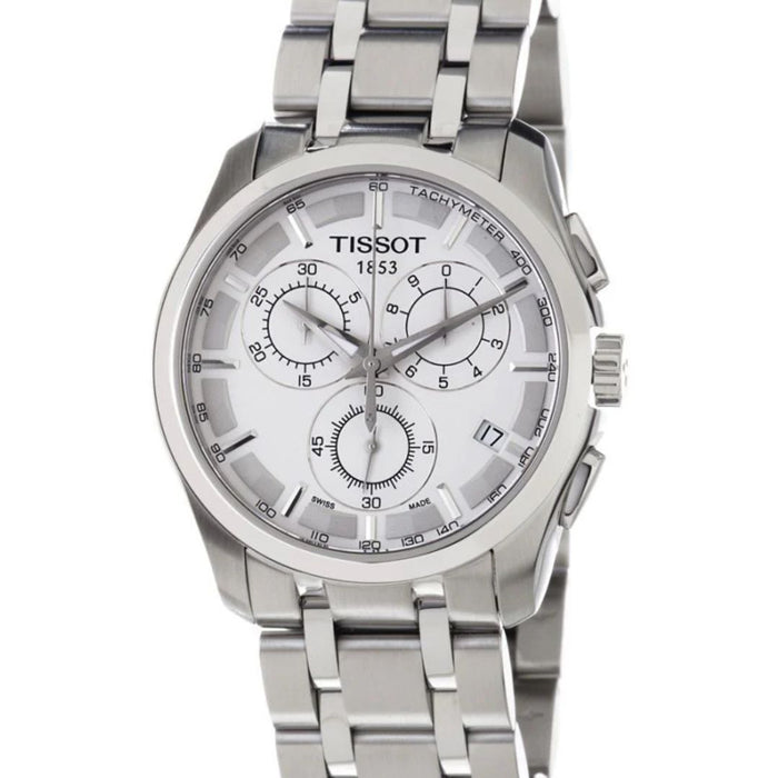 Tissot PRC 200 Chronograph Silver Dial Men’s Watch t035.617.11.031.00 - Swiss Factory
