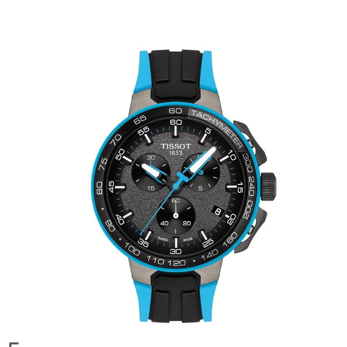 Tissot T-Race Chronograph Blue Accents Men’s Watch t111.417.37.441.05 - Swiss Factory