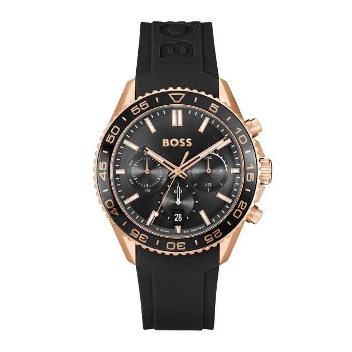Hugo Boss Special Edition Chronograph – Rose Gold Case | Black Dial 1514168 - Authentic