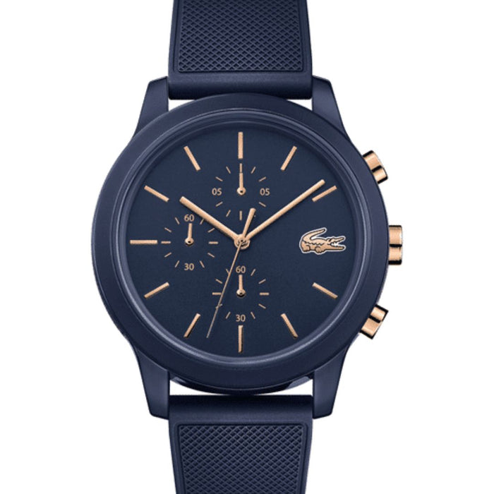 Lacoste Replay Navy Blue Chronograph Men’s Watch - 2011013 - Authentic