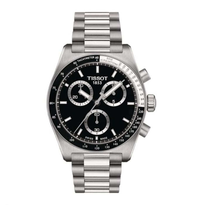 Tissot PRS 516 Chronograph Black Dial 42MM – Stainless Steel | Men’s Sport Watch t149.417.11.051.00 - Swiss Factory