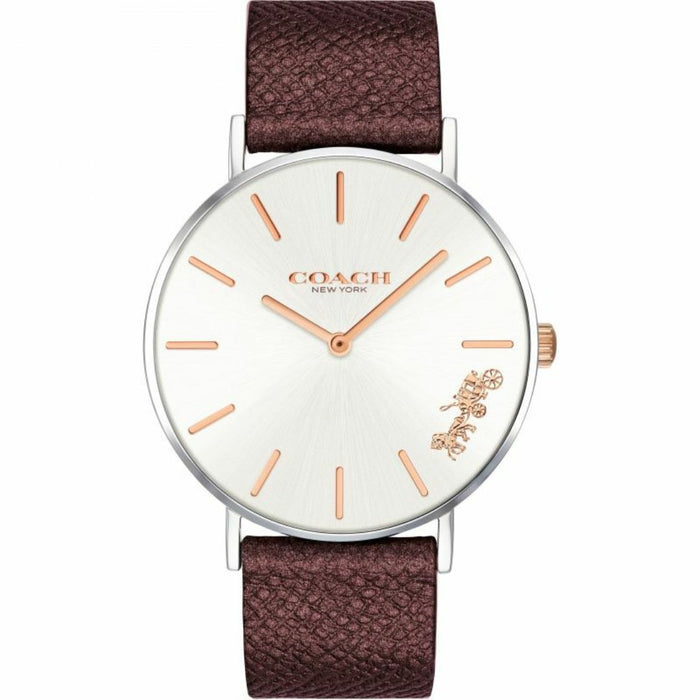 Coach New York Women’s Watch – Dark Grey Dial & Mesh Stainless Steel Strap 14503154 - Authentic