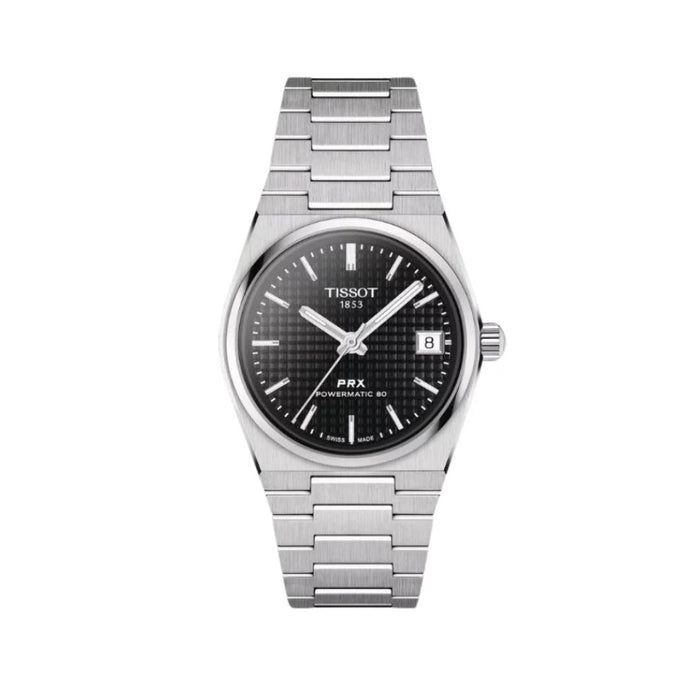Tissot PRX Powermatic 80 Black Dial – Stainless Steel Bracelet t137.407.11.051.00 - Authentic