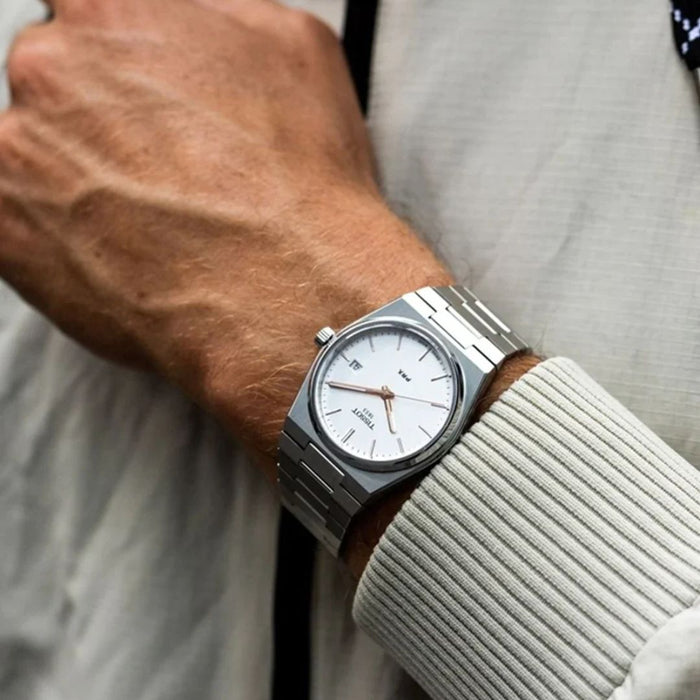 Tissot PRX Quartz – White Dial Stainless Steel t137.410.11.031.00 - Authentic