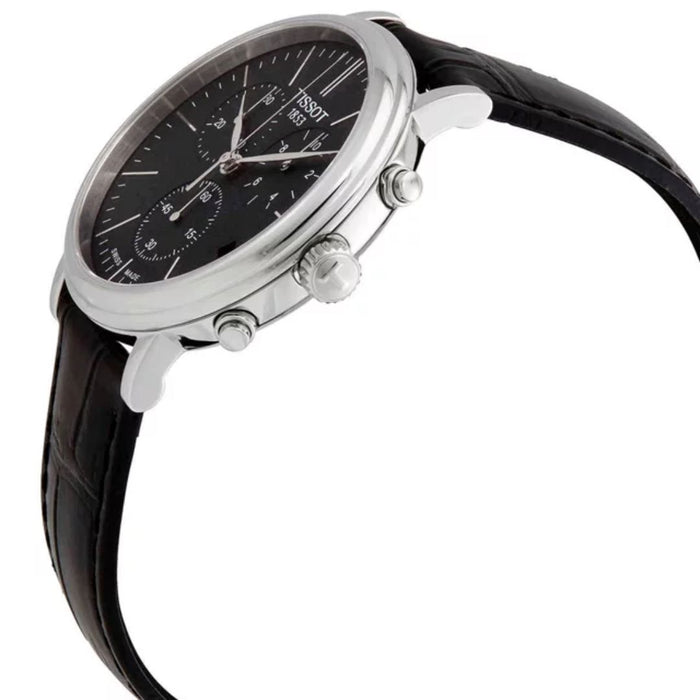 Tissot Chrono XL Classic Black Dial Leather Strap Men’s Watch t122.417.16.051.00 - Swiss Factory