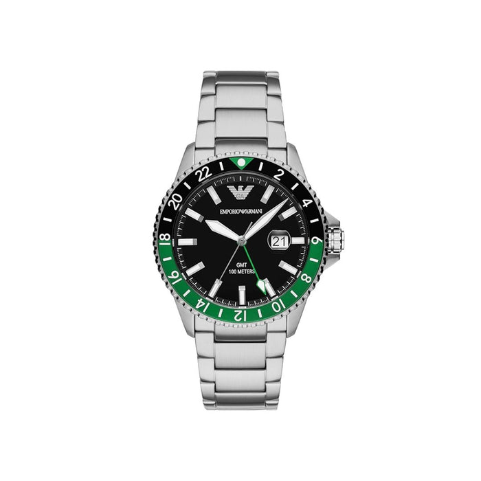 Emporio Armani Men's Diver-Inspired Sports Watch with Stainless Ar11589 -Authentic