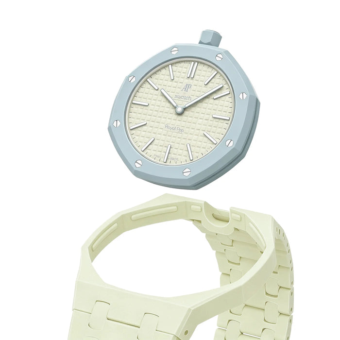 AP X SWATCH ROYAL POP
Bioceramic Strap - Lime Green