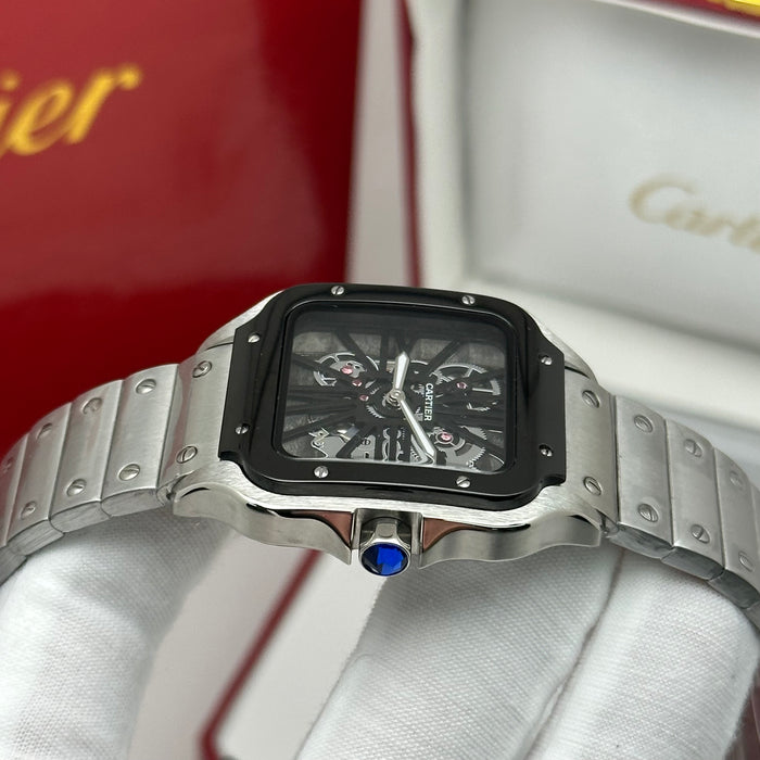 Santos De Cartier skeleton Automatic