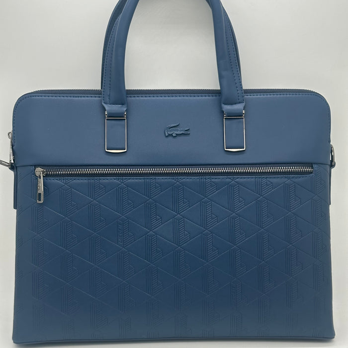 Lacoste Leather Laptop Bag