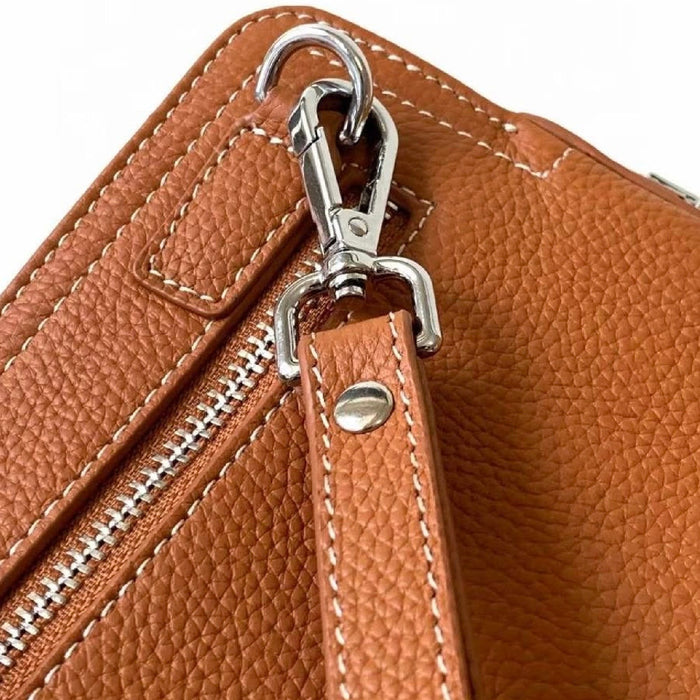 “H” Genuine Leather Handbag