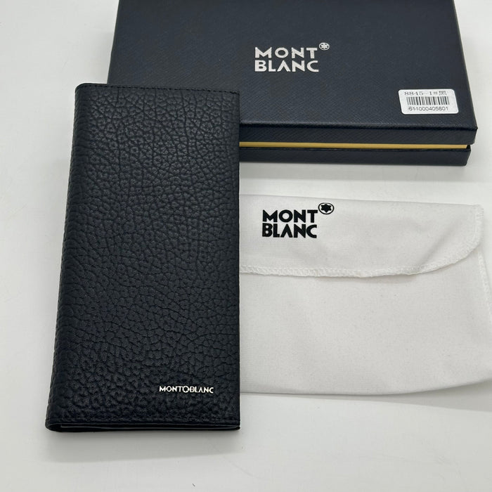 Montblanc Vertical Billfold Wallet Real Leather (Montblanc Collection)