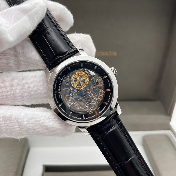 Vacheron Constantin Openworked Mechanical Skeleton – Black Dial