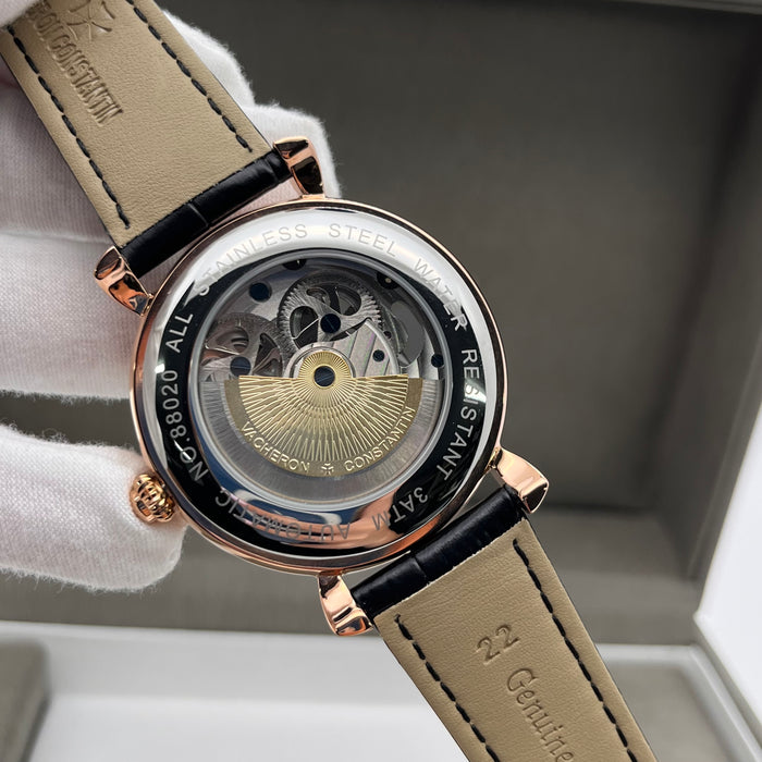 Vacheron Constantin Skeleton Moonphase Tourbillon – Rose Gold Edition