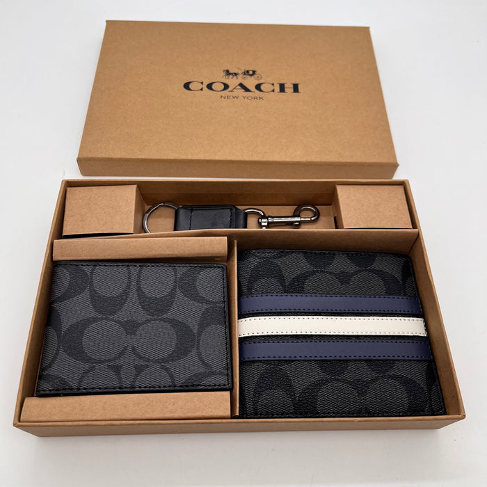 Coach Compact 3-in-1 Wallet Set