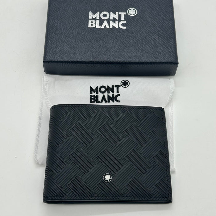 Montblanc Extreme 3.0 Men's Luxury Real Leather Wallet - Black (Montblanc Collection)