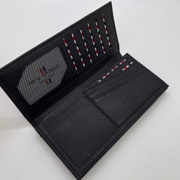 Thom Browne pebbled-leather long wallet