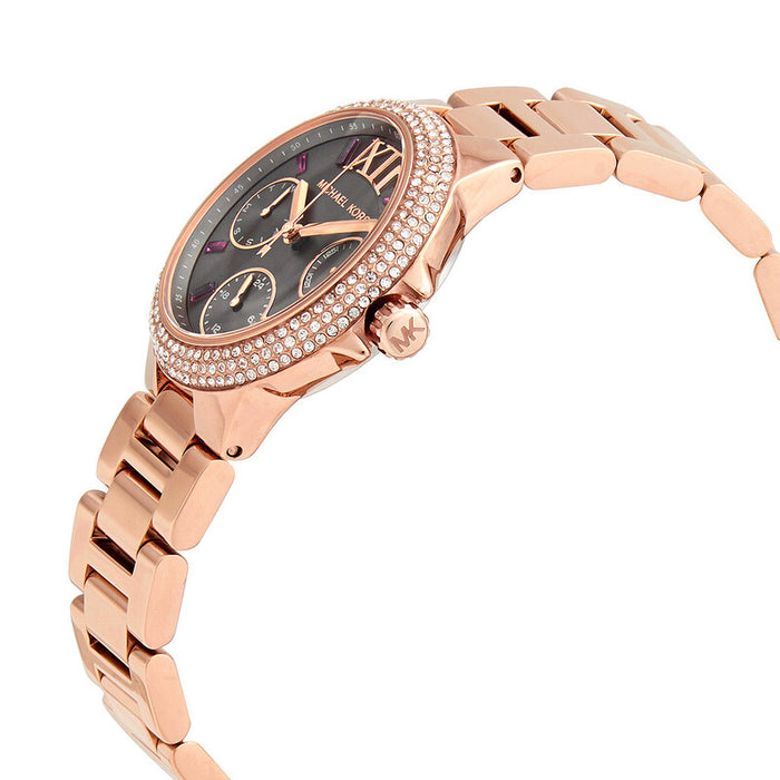 Michael Kors For Women Camille rose gold-tone stainless steel Watch MK6983 Authentic