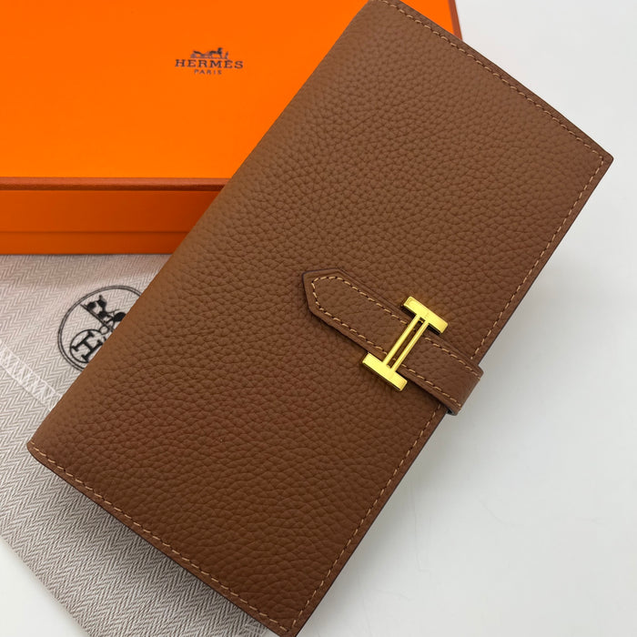 Hermès Genuine Leather Women Wallet