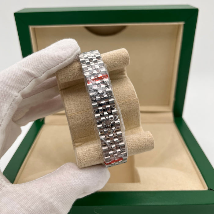 Rolex Datejust 31mm Oyestersteel Silver With Blue Dial (5A+)