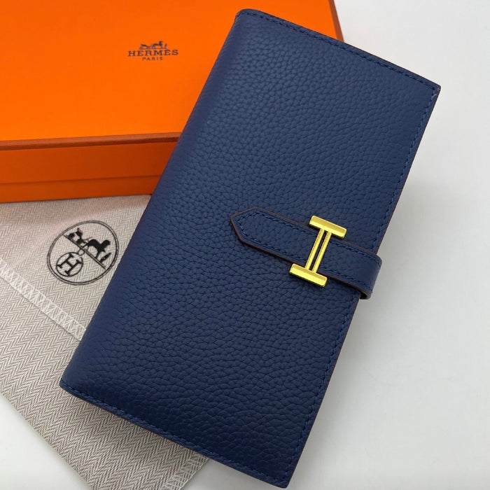 “H” Genuine Leather Women Wallet