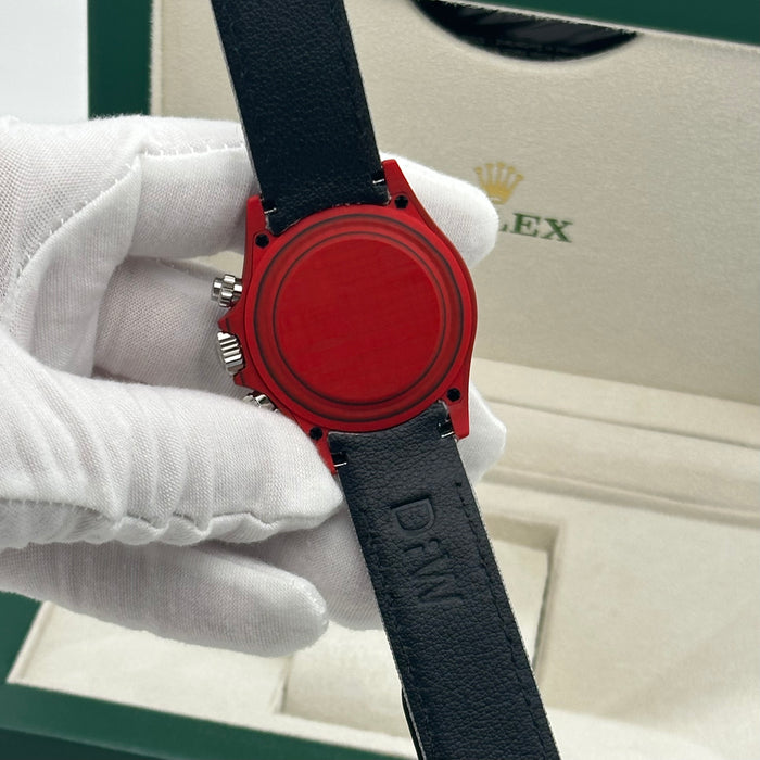 Rolex DiW Daytona Avia Red Swiss Super Clone