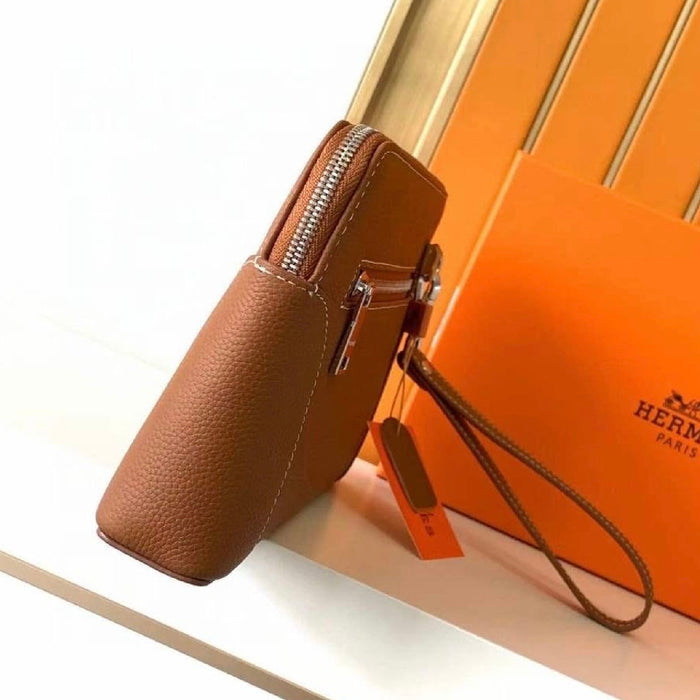 “H”Genuine Leather Handbag