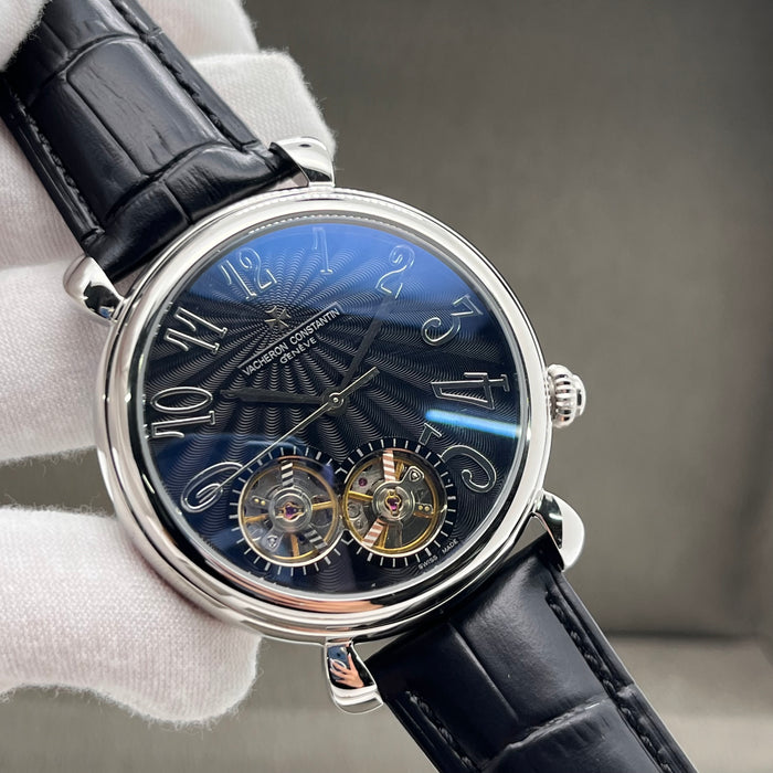 Vacheron Constantin Dual Open Heart Silver Classic Edition