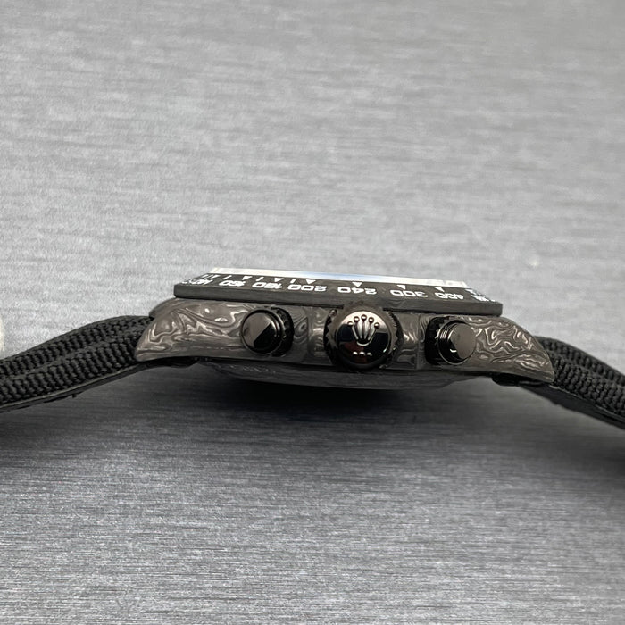 Rolex Daytona DiW Skeleton Carbon edition Swiss Super Clone