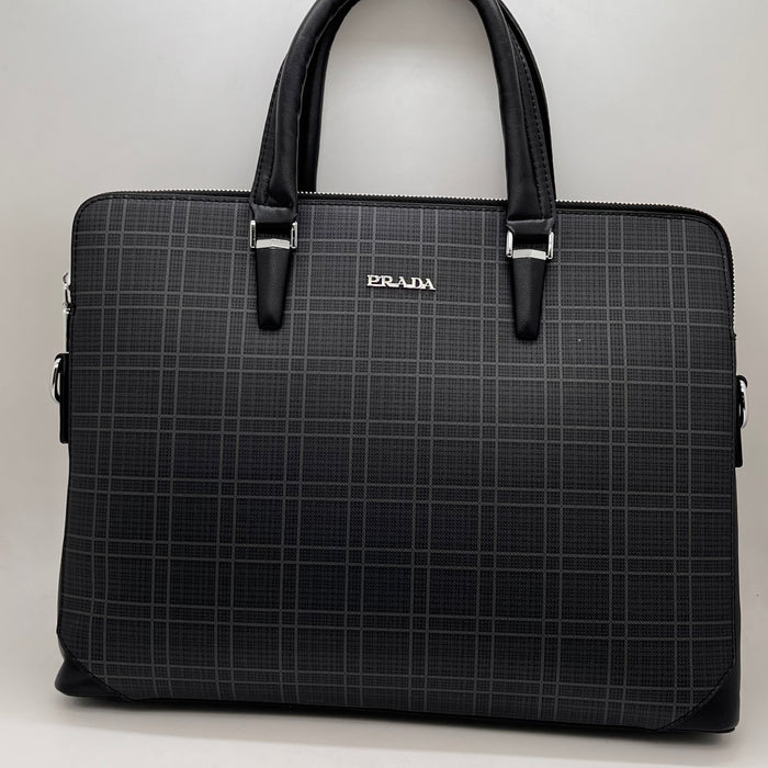 Prada Black Laptop Bag P6615-5