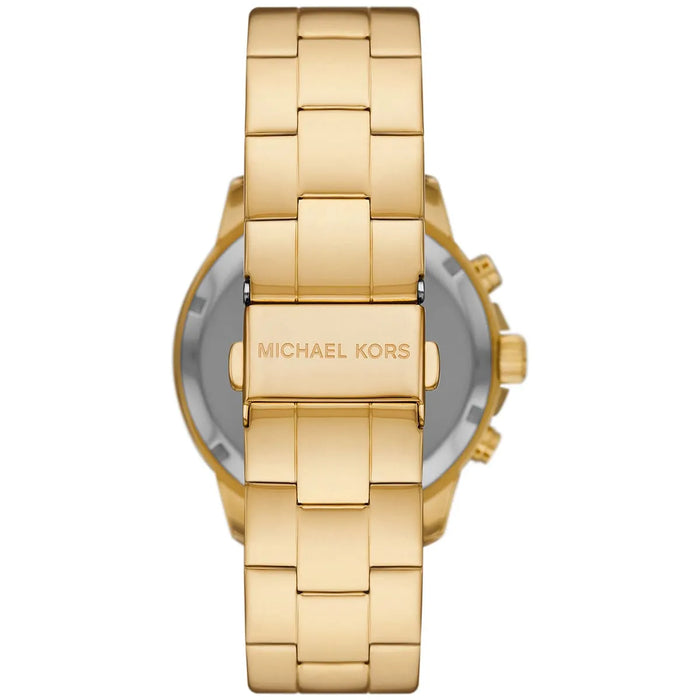 Michael Kors Oversized Bryn Pavé Gold-Tone Watch MK7199 Authentic
