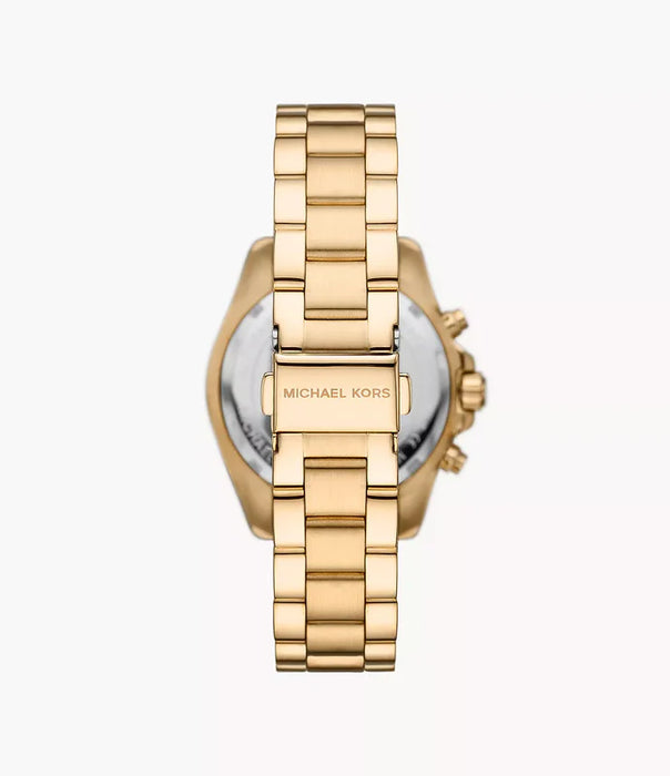 Michael Kors Mini Bradshaw Chronograph Watch Mk7257 Authentic