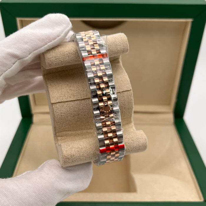 Rolex Lady Datejust White Dial Diamond Bezel 31MM - Jubilee Bracelet (5A+)