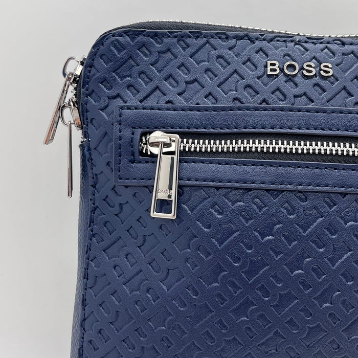 Hugo Boss Navy Blue Crossbody Bag (Boss Collection)