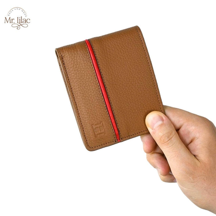 “H” Real Leather Wallet