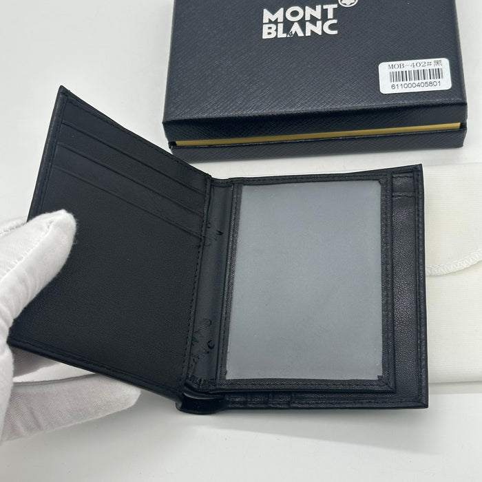 Montblanc Black Leather Wallet (Montblanc Collection)