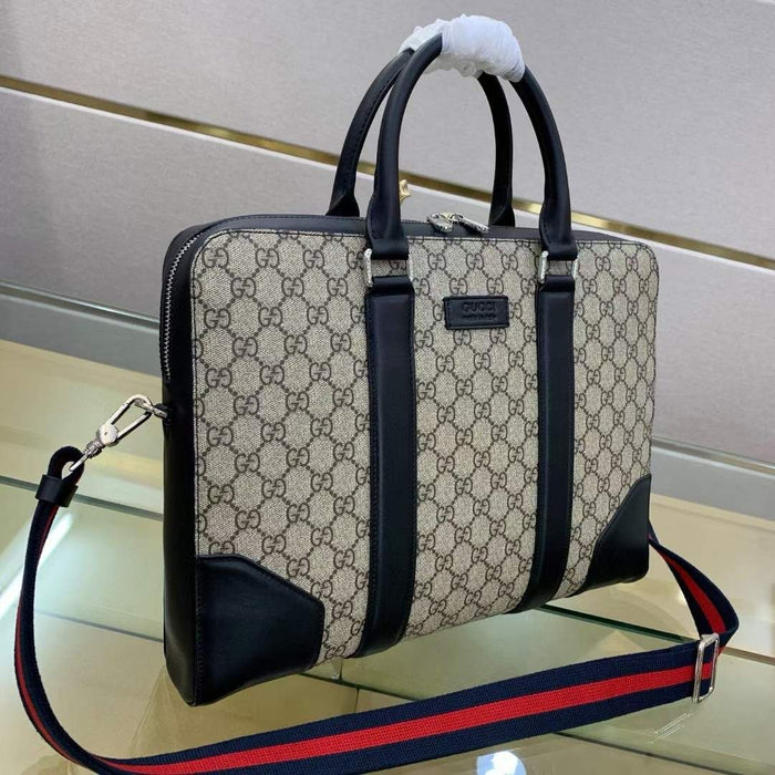 Gucci Genuine Leather Business Bag